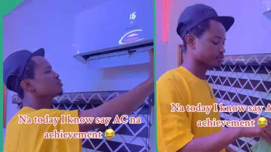 "Now I know AC is achievement": Man cleans his airconditioner as heat escalates in Nigeria