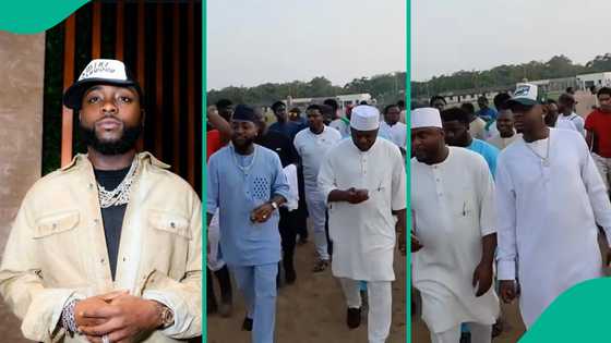 “Playing both sides?”Davido sparks outrage for meeting Seyi Tinubu after FG attacks