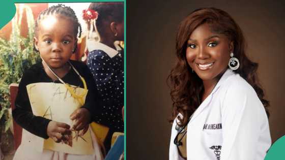 Lady with black beauty achieves childhood dream as she becomes medical doctor