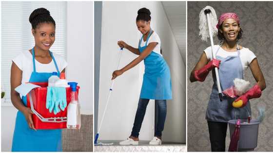 "Cleaners are paid N994K per month": Nigerian man living in UK reveals salary of menial labourers