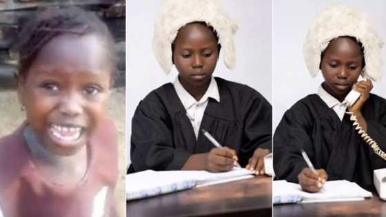 New photos of Success Adegor slaying in lawyer's attire hits internet: "Them go talk until they taya"