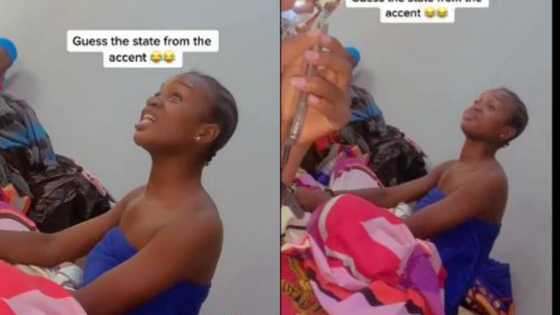 Funny lady talks like her aunt, friiends fall over themselves wiith lauughter, video goes viral on TikTok