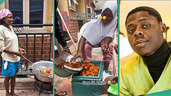 "Mohbad": Nigerian lady and family share akara in neighbourhood to mark 1 year of singer's demise