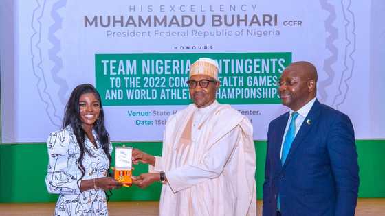 JUST IN: Tobi Amusan, others get N200m, national honours from Buhari