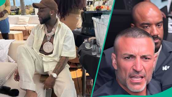 Davido cries out, threatens Oyinbo security men who 'manhandled' him & his team: "Y'all going down"