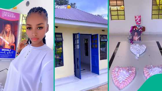 "No toilet and bathroom?" Family build small house for their late daughter, bury her in it