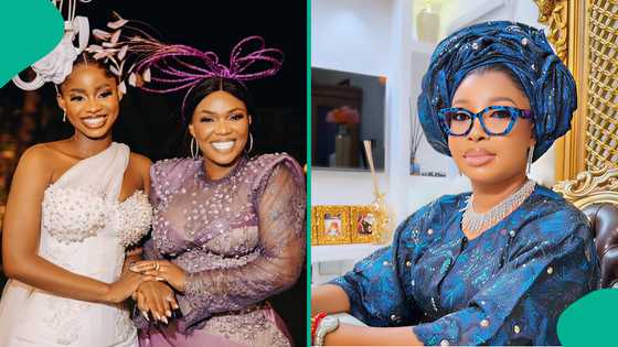 Priscilla Ojo Claps Back After Lizzy Anjorin Claims Iyabo Ojo Took Her Uninvited to Soso's Wedding