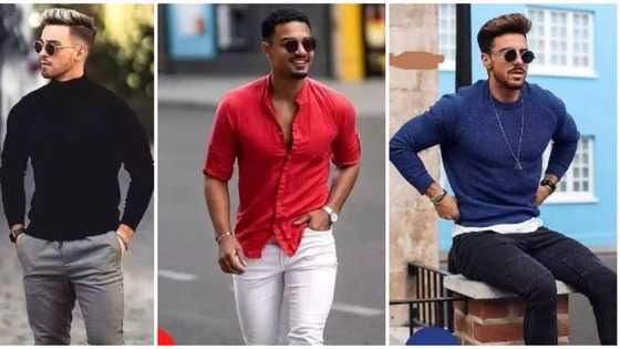 Men's corner: Navy blue and black, 6 other colour pairs for stylish gentlemen