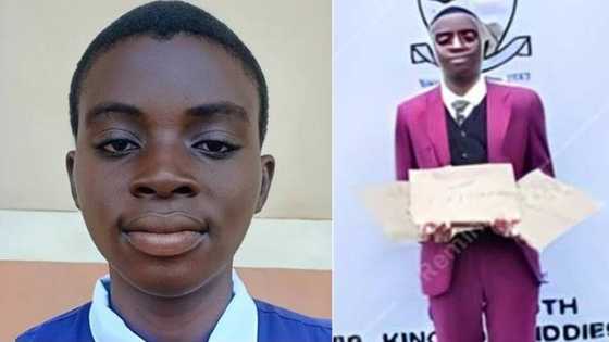 "Rare genius": Kwara boy with 9As in WAEC bags 15 awards at school's graduation, flaunts certificates