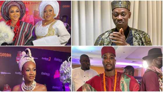 Toyin Abraham, Mercy Aigbe, other celebs turn up massively for Tunde Kelani's Ayinla movie premiere