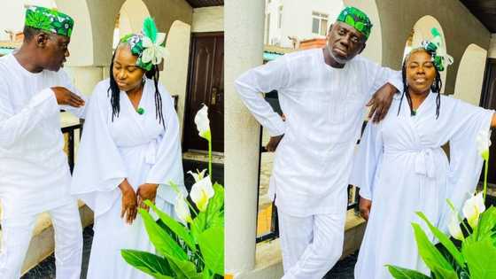 Lovely couple mark their 33rd wedding anniversary with funny photos, many people react