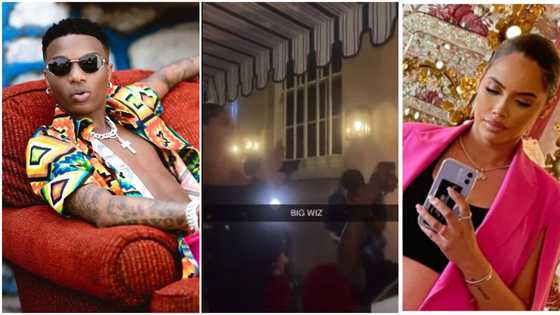 "Na she he go marry": Reactions as video confirms Wizkid & baby mama Jada are expecting 2nd child together