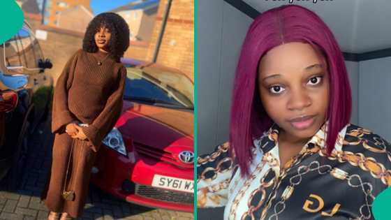 Lady shows job she does in UK, says her family back home think she's enjoying life, many react