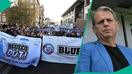 Chelsea crisis deepens as fans protest ownership following Manchester United defeat
