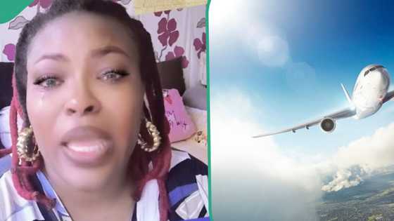 Woman in tears as her son whom she took abroad demands to be returned to Nigeria over chores