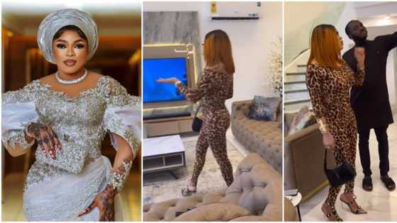"Wey the behind he wiggles on the gram?" Many confused over Bobrisky's figure as new video surface online