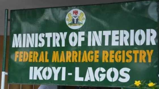 Illegal marriage? FG reacts to weddings conducted in Ikoyi registry