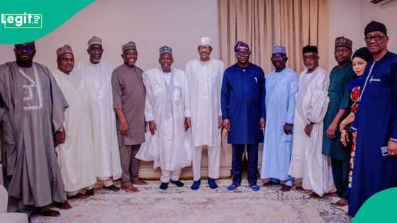 Bayan Atiku da El Rufa'i, Ganduje ya dura gidan Buhari da jiga jigan APC