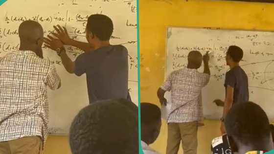 "You go learn, brother": Drama as student corrects his lecturer in class, video generates buzz
