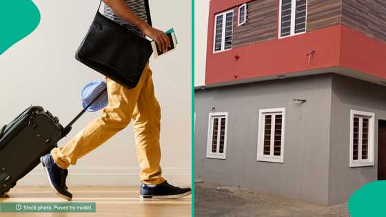 Man reportedly builds house in Nigeria after working in UK for 5 months, plans to return, many react