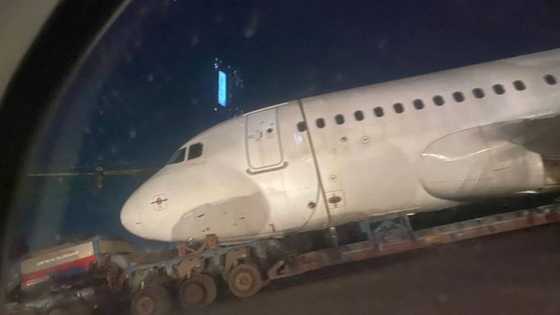 Jirgin da aka gani a titin Legas ba hadari yayi ba, sayarwa wani akayi yake kokarin kaishi gida: FAAN