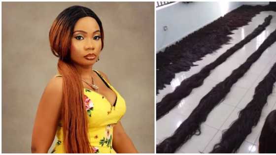 Guinness World Record: Lady who set out to make 'longest handmade wig' speaks about her experience