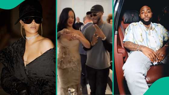 Rihanna dances Davido's Unavailable with singer's music director: "International anthem"