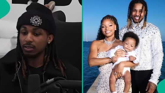 Halle Bailey's baby daddy DDG blasts her on livestream for not letting him see son: "Halo is sick"