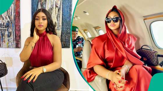 Regina Daniels splashes N9.6m on gold jewellery, peeps drag her as she shows off it: “Not a big deal”