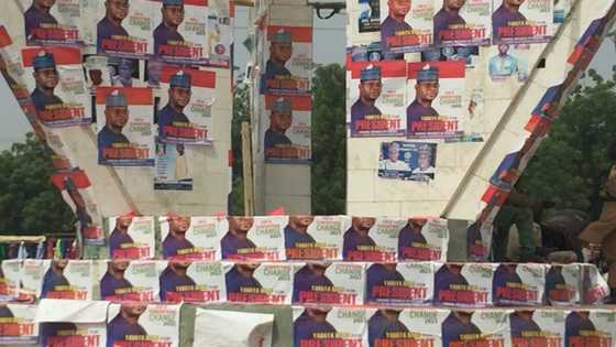 2023: Governor Yahaya Bello's posters flood northern parts of Nigeria