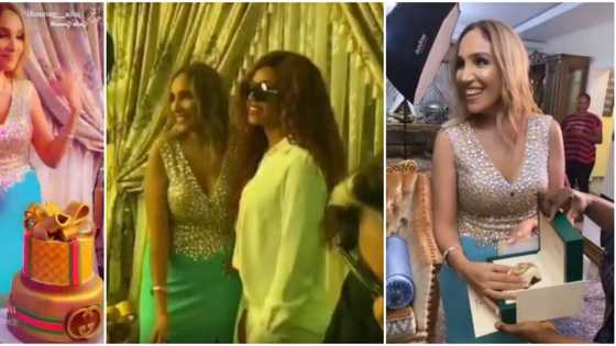 Ned Nwoko gifts Moroccan wife same Rolex wristwatch as Regina Daniels on her 30th birthday