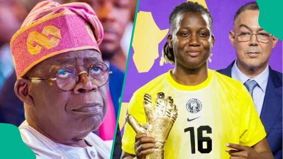 Nnadozie dances happily after receiving $100,000 from President Tinubu, video