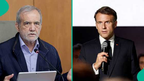 Ana ɓarin wuta da Isra'ila, Shugaban Iran ya yi magana da Shugaba Macron ta wayar tarho