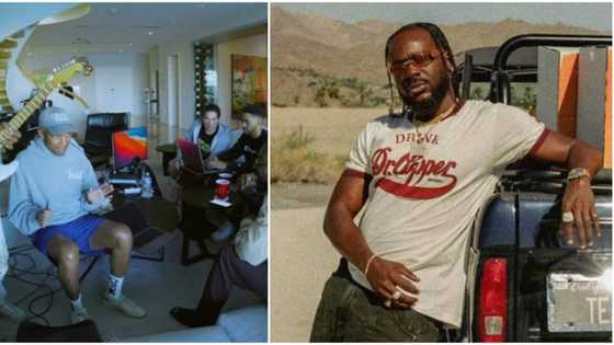 "I’ve got the best band in the world": Singer Adekunle Gold brags in sweet video, speaks of his stagecraft