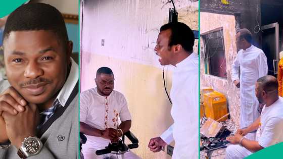 Ayefele pleads for mercy, Prophet Sam Alo prays for him as he loses over N200m worth of equipment