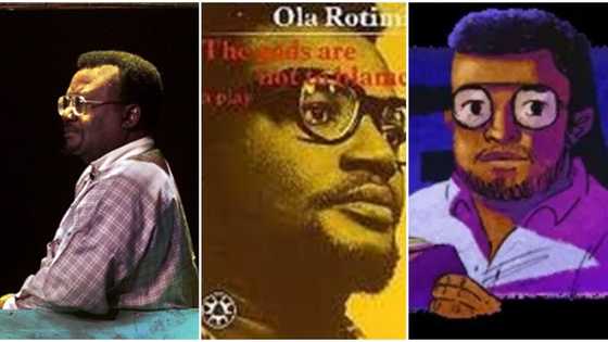 Google honours Ola Rotimi: Facts about the complete man of theatre who wrote "The God's Are Not To Blame"
