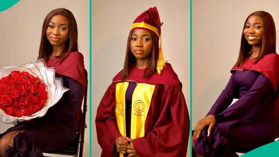 UNILAG graduate whose first GP was 2.84 gets 4.57 as final GP, inspires many during convocation