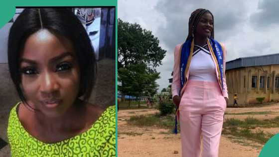 WAEC 2024: Lady who sponsored her younger sister happy as she performs well in 9 subjects