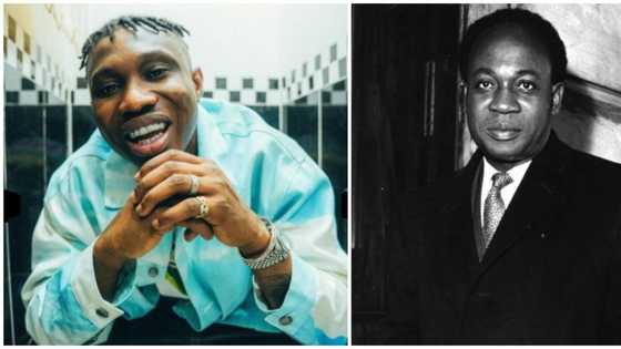 Nigerian rapper Zlatan Ibile tattoos Ghana's ex-president Kwame Nkrumah on his chest (photo)