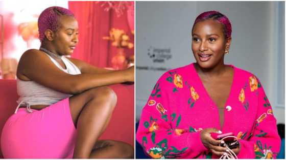 "Money miss road": Mixed reactions over DJ Cuppy's skin, body, as singer shares swimwear photos