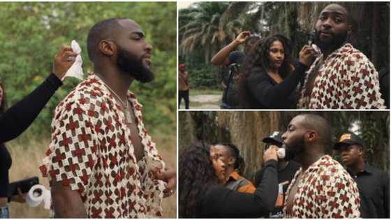 "Chioma go learn makeup with food": Pretty makeup artist in Davido's welcome-back post leaves men thirsting