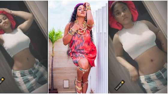 "You can zoom in and Out," Phyna brags as clip of her without clothes flaunting her BBL curves goes viral