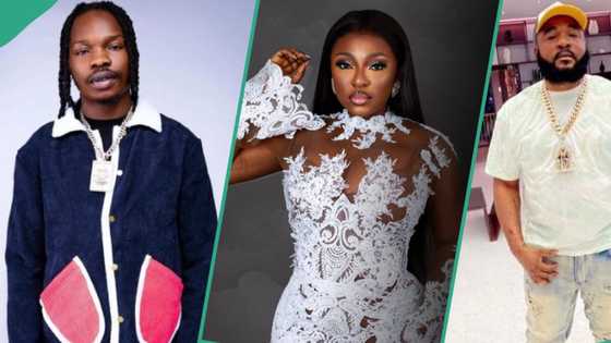 "You people underestimated his glory": Yvonne Jegede slams Sam Larry & Naira Marley, shares clip