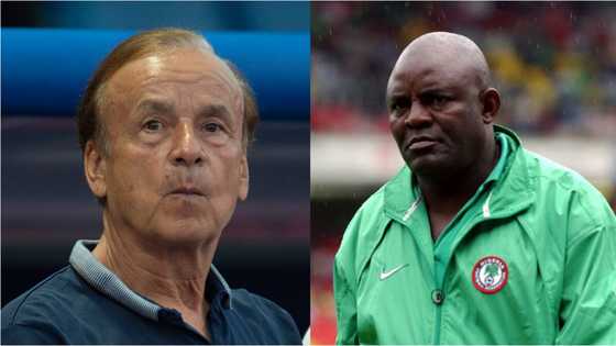 Former Super Eagles defender Christian Chukwu sends Gernot Rohr message ahead AFCON qualifiers