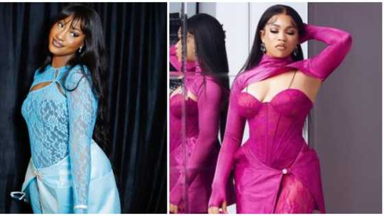 Diiadem X Tems: Style lovers decide which fashionista rocked netty look better