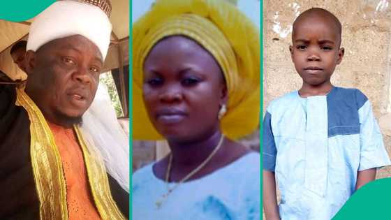 An jefa limamin masallaci a tashin hankali, ya la'anci wadanda suka kashe iyalansa