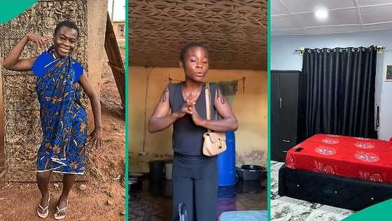 "Grass to grace": Facebook content creator, Happiness, makes it big, moves into fine new apartment