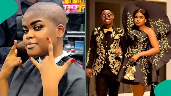 Jarvis addresses claims of boyfriend, Peller beating her: "I be small pikin"