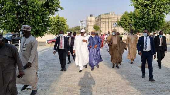Ganduje Hails Abdulmumin Jibrin for Providing Job Opportunities to 10,000 Youths in Kano