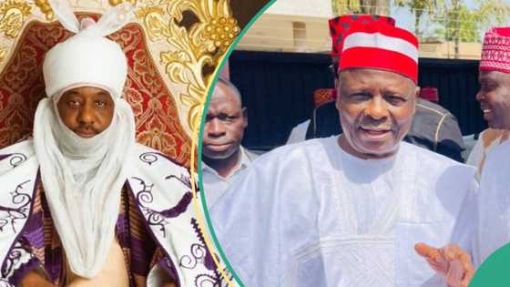 "Zan yi bincike," Kwankwaso ya yi magana kan mayar da Sarki Sanusi II kan mulki